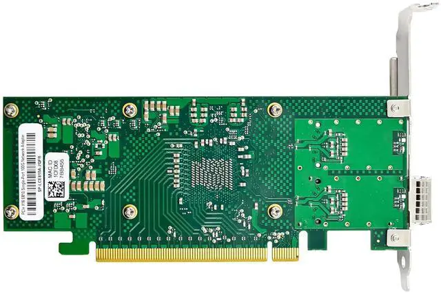 Alt view image 4 of 7 - JVFYI PCIe x16 E810 Single-Port 100G Network Adapter