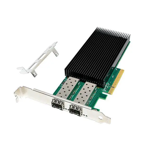 Alt view image 4 of 7 - JVFYI PCIe x8 E810 Dual-Port 25G SFP28 Network Adapter