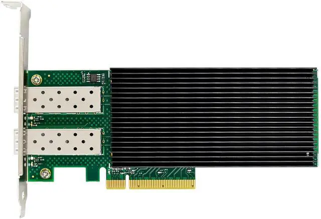 Alt view image 2 of 7 - JVFYI PCIe x8 E810 Dual-Port 25G SFP28 Network Adapter