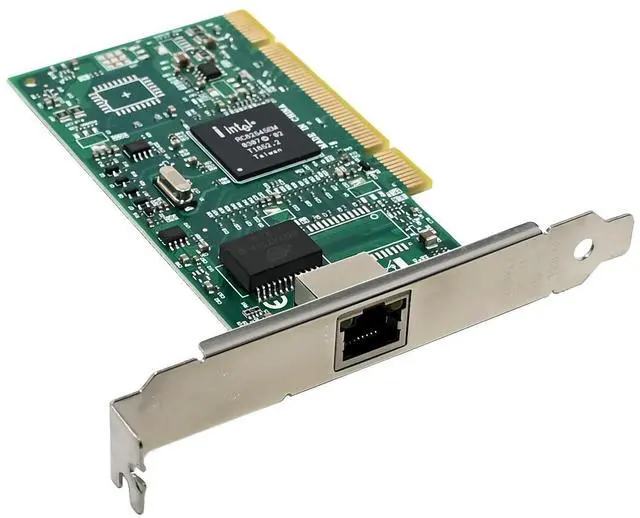 Alt view image 4 of 7 - JVFYI PCI RC82545 Single-RJ45 Gigabit Ethernet NIC