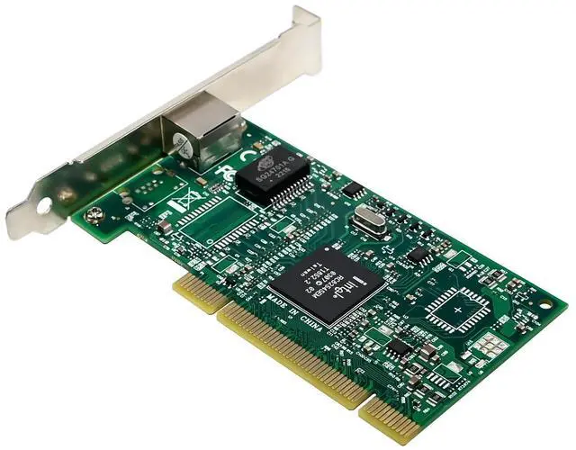 Alt view image 5 of 7 - JVFYI PCI RC82545 Single-RJ45 Gigabit Ethernet NIC