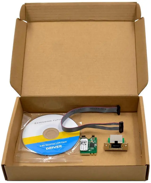 Alt view image 7 of 7 - JVFYI M.2 A+E RTL8125B Single-Port 2.5G Ethernet NIC