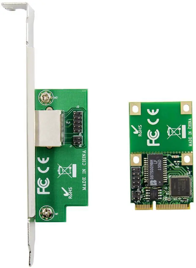 Alt view image 5 of 7 - JVFYI MiniPCIe 82574L Gigabit Ethernet Card