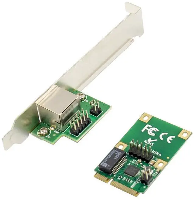 Alt view image 5 of 7 - JVFYIMiniPCIe RTL8111F Single-RJ45 Gigabit Ethernet Card