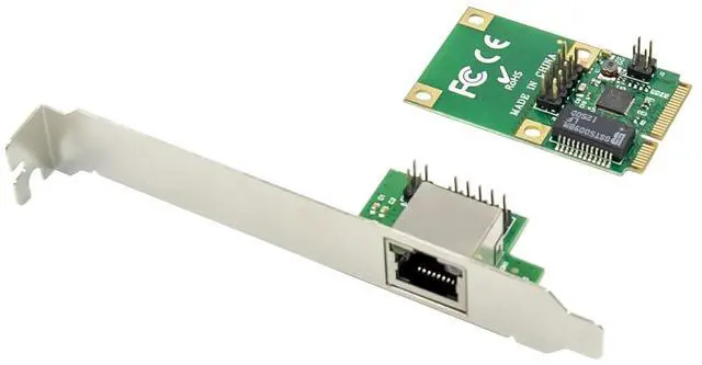 Alt view image 4 of 7 - JVFYIMiniPCIe RTL8111F Single-RJ45 Gigabit Ethernet Card