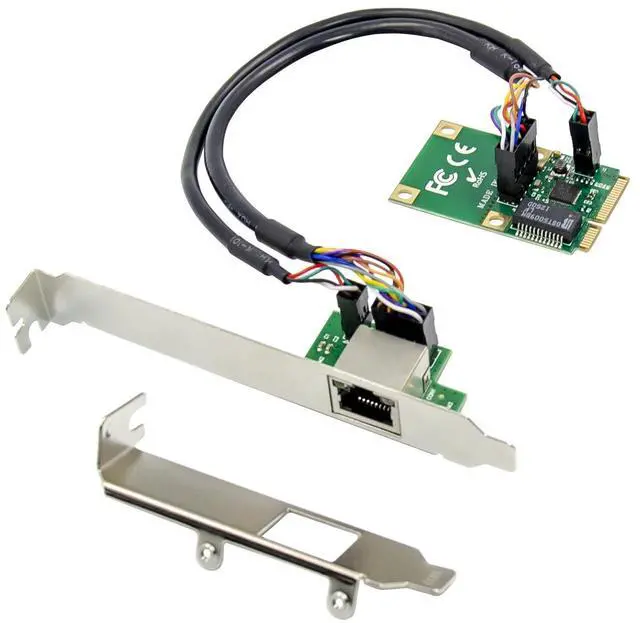 Alt view image 3 of 7 - JVFYIMiniPCIe RTL8111F Single-RJ45 Gigabit Ethernet Card