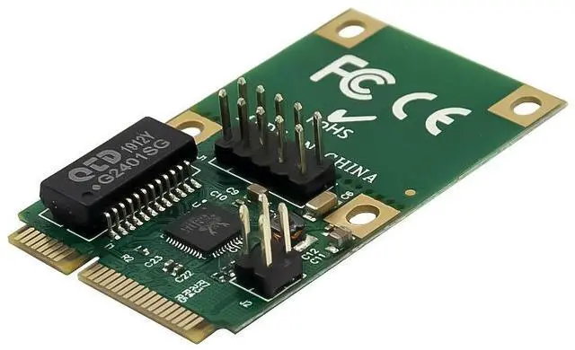 Alt view image 5 of 7 - JVFYI MiniPCIe RTL8111F Single-RJ45 Gigabit Ethernet Card