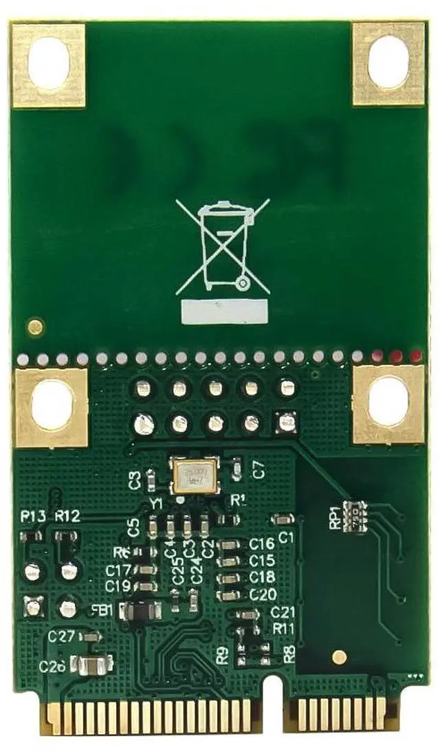 Alt view image 3 of 7 - JVFYI MiniPCIe RTL8111F Single-RJ45 Gigabit Ethernet Card