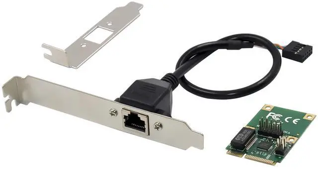 Alt view image 6 of 7 - JVFYI MiniPCIe RTL8111F Single-RJ45 Gigabit Ethernet Card