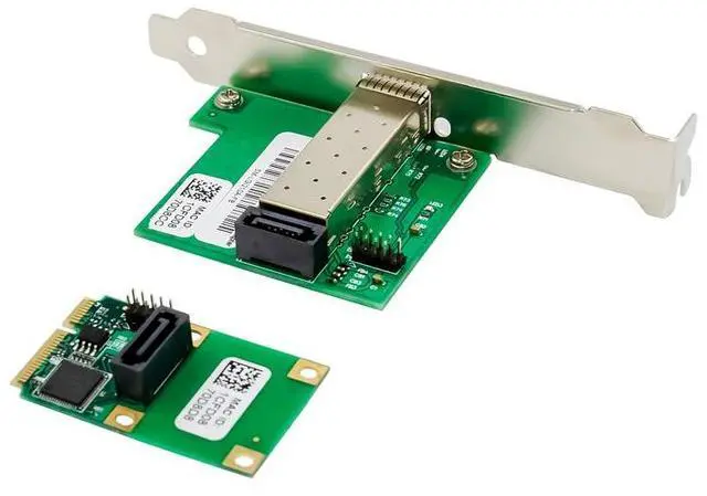 Alt view image 5 of 6 - JVFYI MiniPCIE I210 Single-SFP Fiber Server NIC