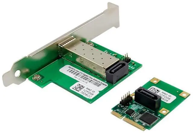 Alt view image 4 of 6 - JVFYI MiniPCIE I210 Single-SFP Fiber Server NIC