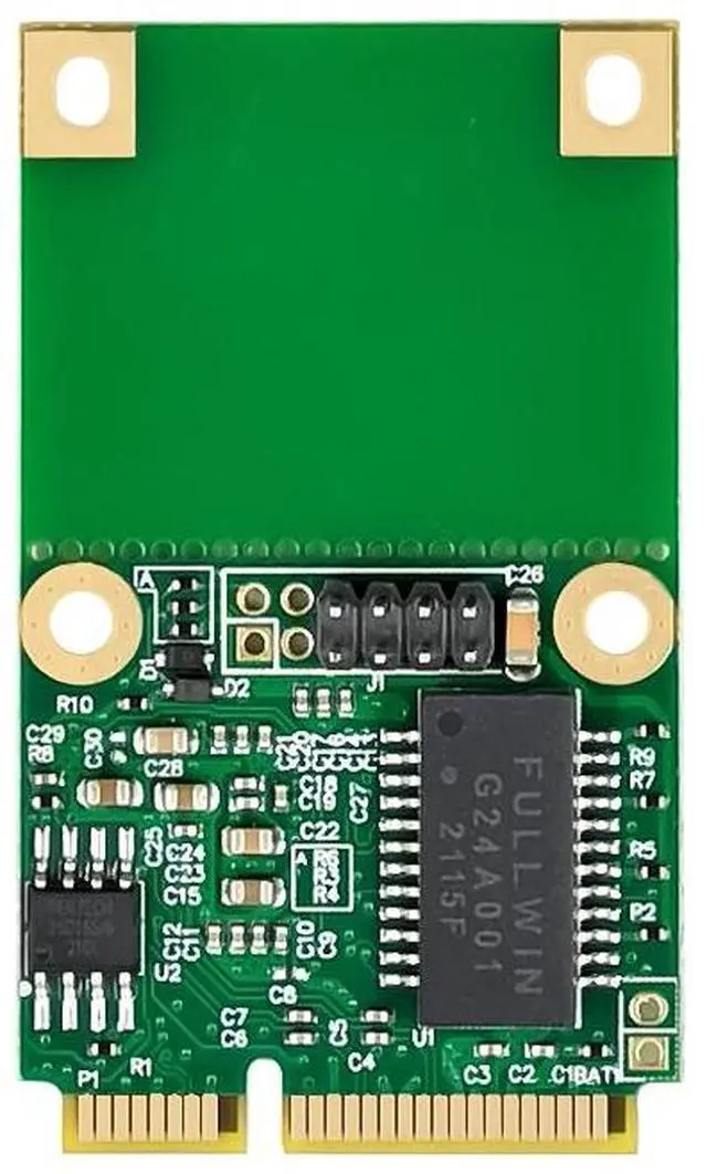Alt view image 3 of 7 - JVFYI MiniPCIe 210AT Single-RJ45 Gigabit Server NIC