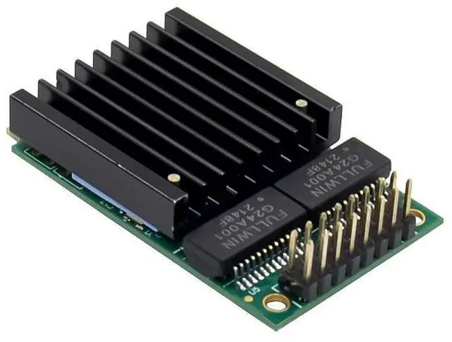 Alt view image 4 of 7 - JVFYI MINI PCIe I210 2-Port Gigabit Network Card