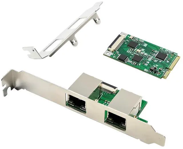 Alt view image 2 of 7 - JVFYI MiniPCIE RTL8125B Dual-Port 2.5G Ethernet NIC
