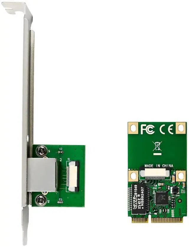 Alt view image 5 of 7 - JVFYI MiniPCIe RTL8111F Single-RJ45 Gigabit Ethernet Card