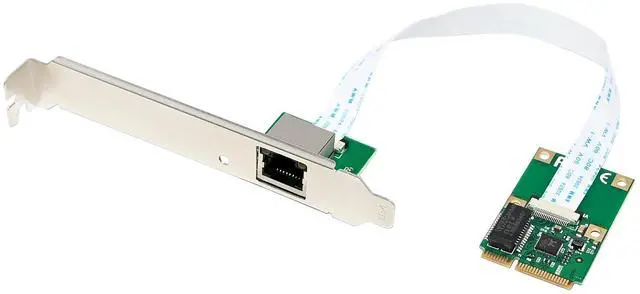 Alt view image 2 of 7 - JVFYI MiniPCIe RTL8111F Single-RJ45 Gigabit Ethernet Card