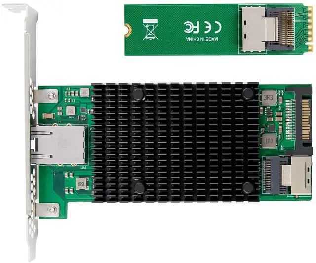 Alt view image 4 of 7 - JVFYI M.2 M Key X520-T1 10GBASE-T Industrial Server NIC