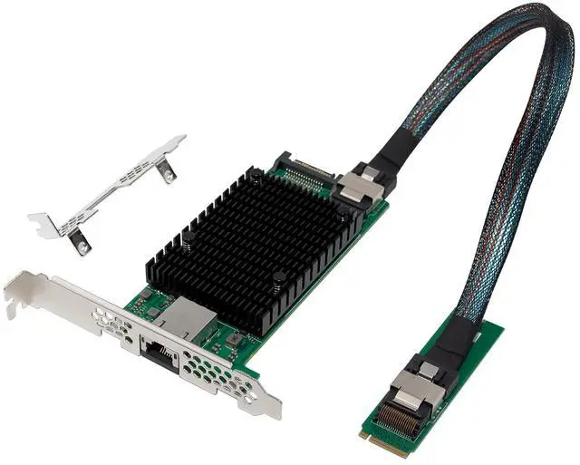 Main image of JVFYI M.2 M Key X520-T1 10GBASE-T Industrial Server NIC
