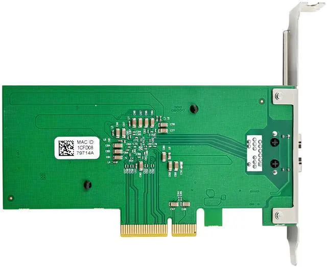 Alt view image 4 of 7 - JVFYI PCIe X4 AQC107 Single- 10G Server Converged NIC