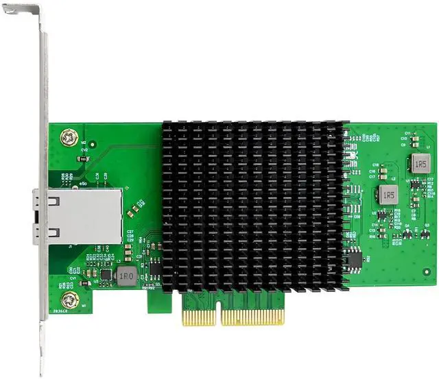 Alt view image 4 of 7 - JVFYI PCIe X4 AQC107 Single- 10G RJ45 Server NIC WOL