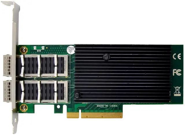 Alt view image 3 of 7 - JVFYI PCIe x8 ConnectX-3 Dual-Port 40G QSFP Adapter