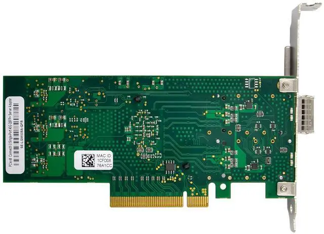 Alt view image 5 of 7 - JVFYI PCIe x8 ConnectX-3 Single-Port 40G QSFP Adapter