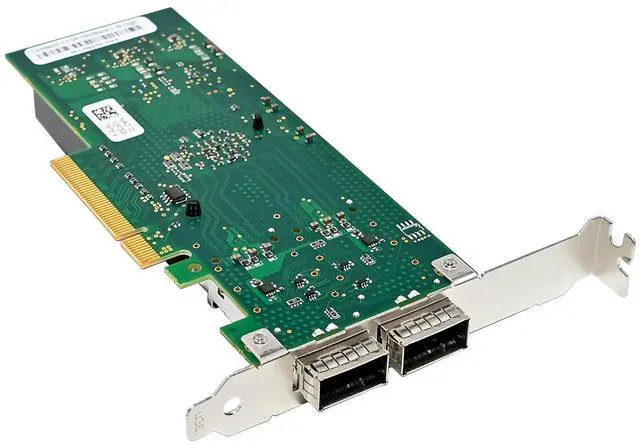 Alt view image 5 of 7 - JVFYI PCIe x8 ConnectX-3 Dual-Port 56G QSFP Adapter