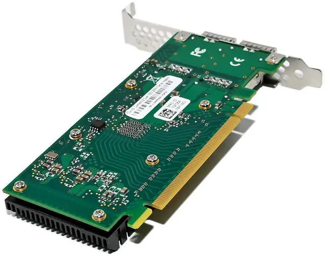 Alt view image 5 of 7 - JVFYI PCIe x16 ConnectX-5 Dual-Port 100G Network Adapter