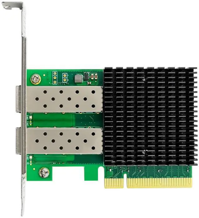 Alt view image 3 of 7 - JVFYI PCIe x8 ConnectX-6 Lx Dual-Port 25G SFP28 Network Adapter
