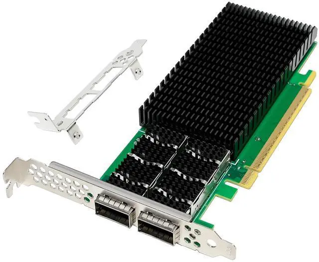 Main image of JVFYI PCIe5.0 x16 ConnectX-7 Dual-Port 200G QSFP56 Network Adapter