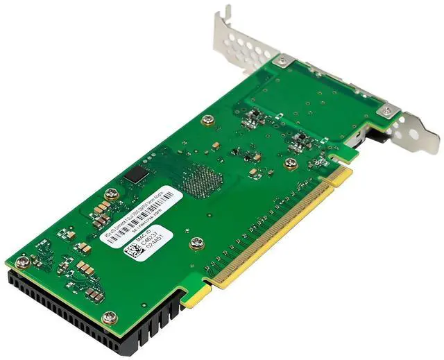 Alt view image 5 of 7 - JVFYI PCIe5.0 x16 ConnectX-7 Dual-Port 200G QSFP56 Network Adapter