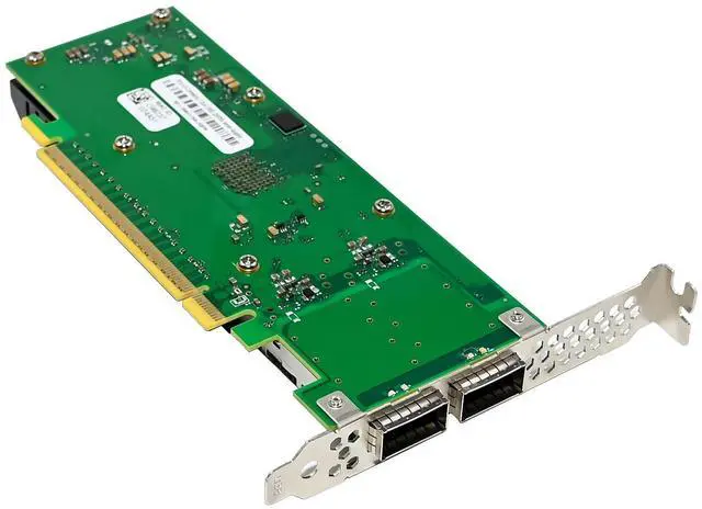 Alt view image 6 of 7 - JVFYI PCIe5.0 x16 ConnectX-7 Dual-Port 200G QSFP56 Network Adapter