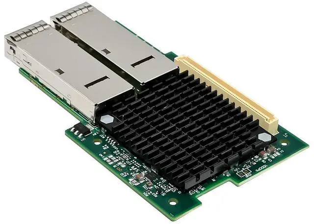 Alt view image 3 of 7 - JVFYI OCP2.0 ConnectX-3 Dual-Port 40G QSFP Adapter