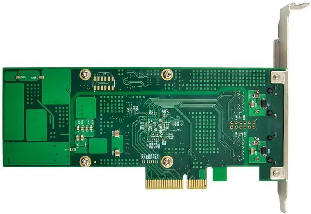 Alt view image 4 of 7 - JVFYI PCIe I350AM2 Dual POE+ Gigabit Server Card