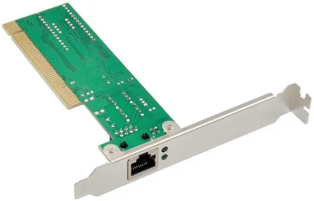 Alt view image 4 of 7 - JVFYI PCI Single-RJ45 Fast Ethernet LAN Card