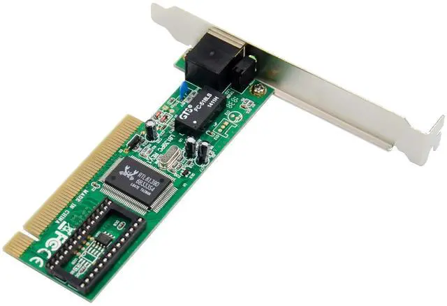 Alt view image 6 of 7 - JVFYI PCI Single-RJ45 Fast Ethernet LAN Card