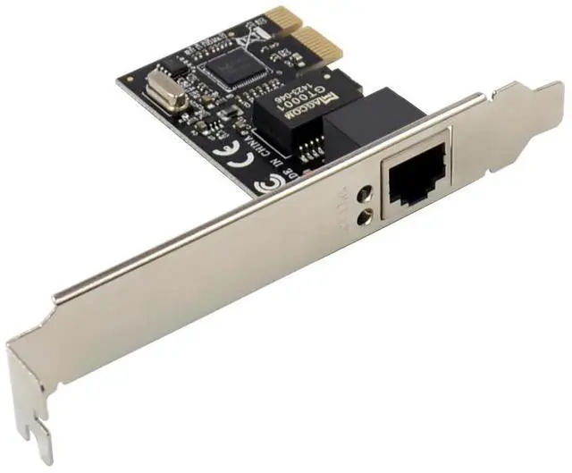 Alt view image 3 of 7 - JVFYI PCIe RTL8111C Single-Port Gigabit Ethernet NIC