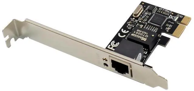 Alt view image 2 of 7 - JVFYI PCIe RTL8111C Single-Port Gigabit Ethernet NIC