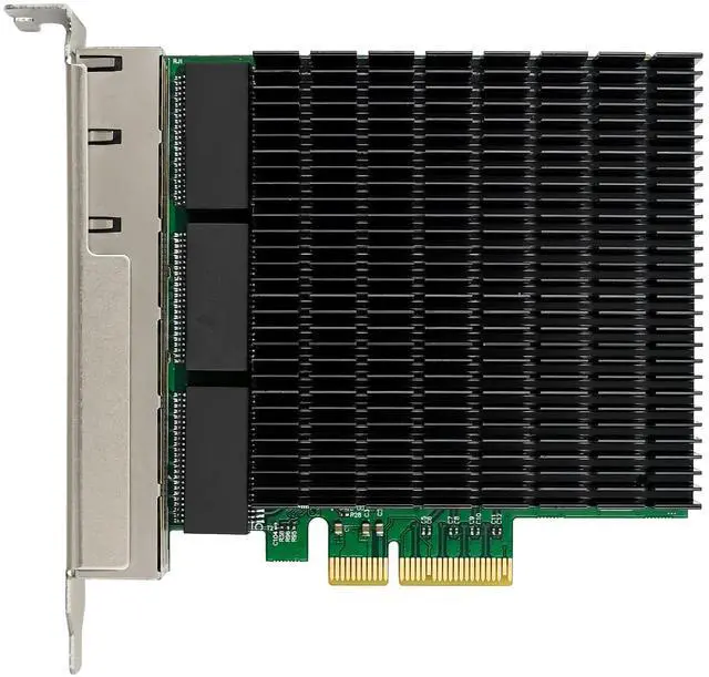 Alt view image 2 of 7 - JVFYI PCIe X4 RTL8125B Six- 2.5G Copper Ethernet NIC