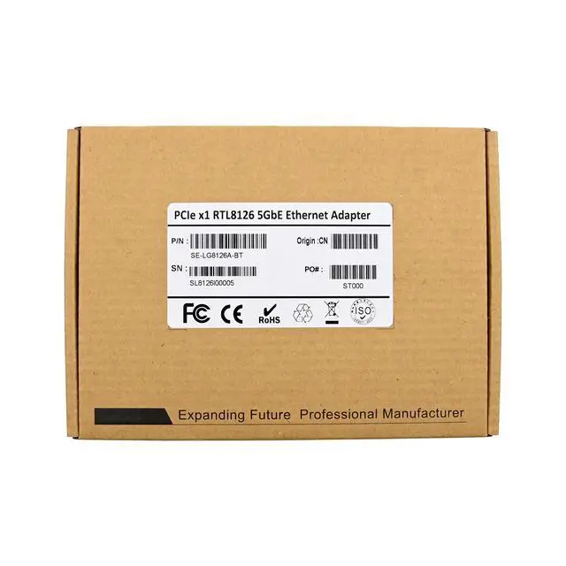 Alt view image 7 of 7 - JVFYI PCI Express RTL8126 Single-Port 5GbE Ethernet NIC