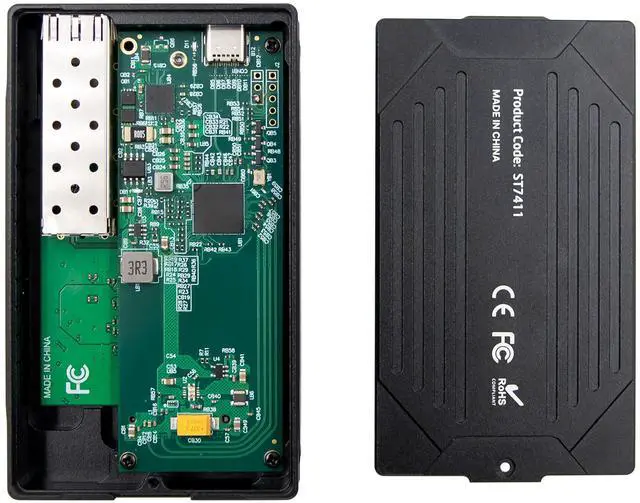 Alt view image 3 of 7 - JVFYI Thunderbolt 3 10GbE SFP+ Network Adapter