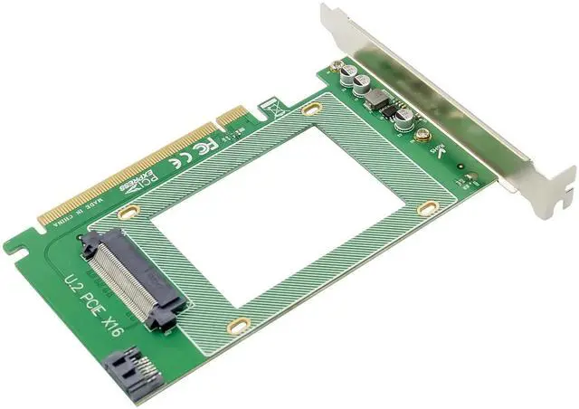 Alt view image 6 of 7 - JVFYI U.2 SFF-8639 To PCIe X16 SSD adapter Card