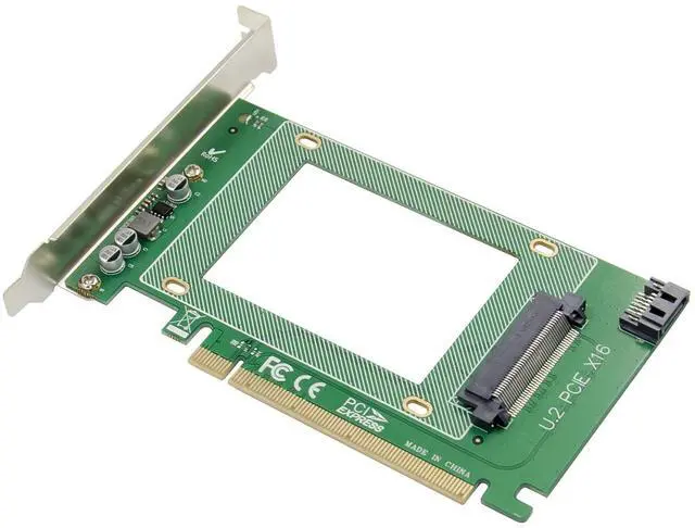 Alt view image 5 of 7 - JVFYI U.2 SFF-8639 To PCIe X16 SSD adapter Card
