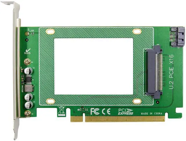 Main image of JVFYI U.2 SFF-8639 To PCIe X16 SSD adapter Card