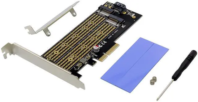 Main image of JVFYI PCIe x4 M.2 B&M Key NVMe SSD Adapter