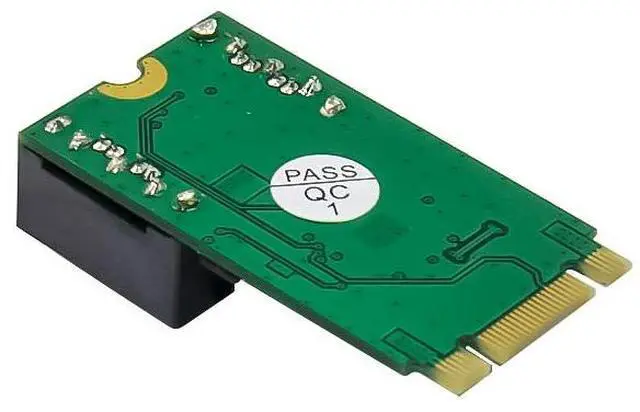 Alt view image 5 of 7 - JVFYI M.2 B+M ASM1061 2-Port SATA 6G Expansion Card