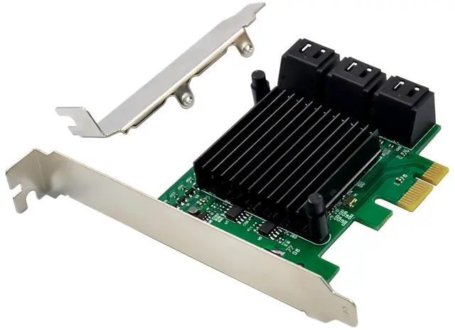 Main image of JVFYI PCIe ASM1061&JMB575 SATAIII 6-Port Expansion card