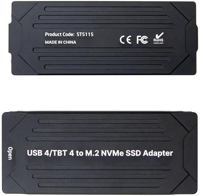 Alt view image 2 of 7 - JVFYI USB4 TO ASM2464 NVMe SSD Adapter