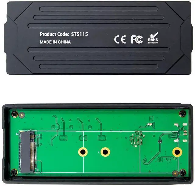 Alt view image 4 of 7 - JVFYI USB4 TO ASM2464 NVMe SSD Adapter