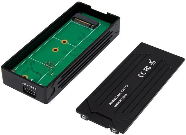 Alt view image 5 of 7 - JVFYI USB4 TO ASM2464 NVMe SSD Adapter